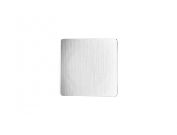Тарелка квадратная, 14х14 см, Mesh White, Rosenthal. (11770-800001-16174)