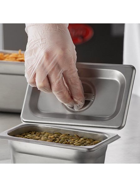 Крышка для гастроемкости 1/9 (17,6х10,9 см), нержавеющая сталь, Dali Group. (119000)