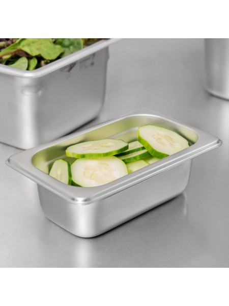 Гастроемкость 1/9-65 (17х11х6.5 см) нержавеющая сталь, Dali Group. (119060)