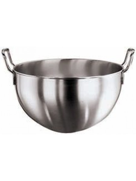 Миска полусфера с ручками 26х14 см, 4 л, нержавеющая сталь, Paderno. (11952-26)