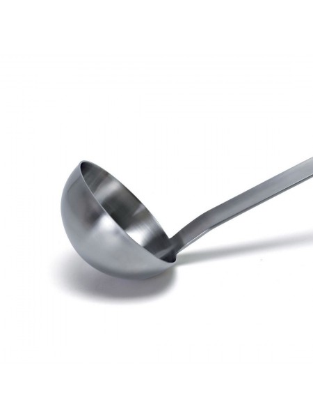 Половник большой для кухни нержавеющая сталь, D-16см L-47см 1 л, Paderno. (11970-16)