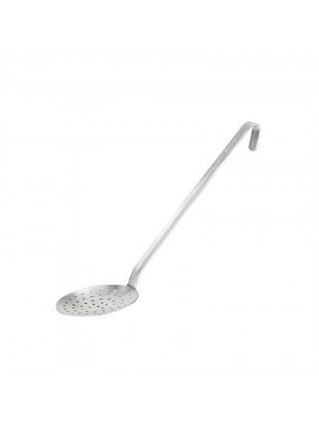 Шумовка кухонная профессиональная, D-10см L-32см, нержавеющая сталь, Paderno. (11971-10)
