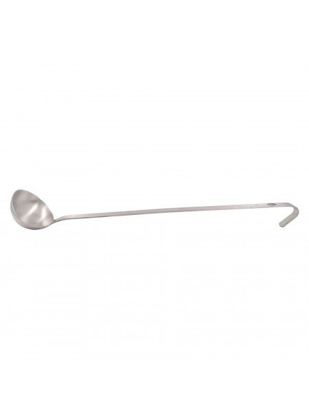 Ложка поварская соусная с носиком, 90 мл, нержавеющая сталь, L=38 см, Paderno. (11983-38)