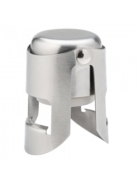 Барная пробка для бутылки шампанского, нерж.сталь, Henry. (12-018)