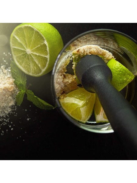 Мадлер барный для коктейлей, 20,5 см, D 2,6 см, пластик, Henry. (12-029)