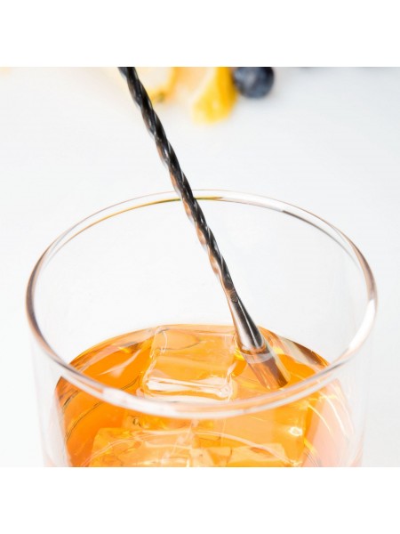 Ложка барная, капля, 30 см, нержавеющая сталь, Henry. (12-033)