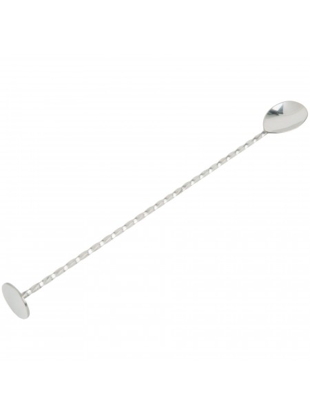 Ложка барная, с мадлером, 27 см, нержавеющая сталь, Henry. (12-034)