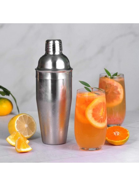 Шейкер барный для коктейлей, 550 мл, нерж.сталь, Henry. (12-042)