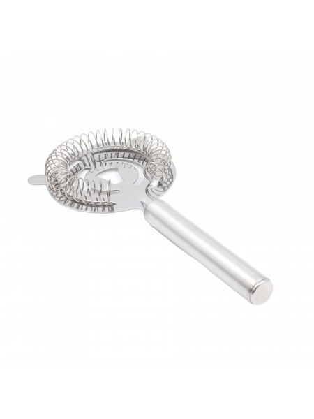 Стрейнер барный для коктейлей, 2 ушка, D=8 см, L=19,5 см, нерж. сталь, Henry. (12-088)