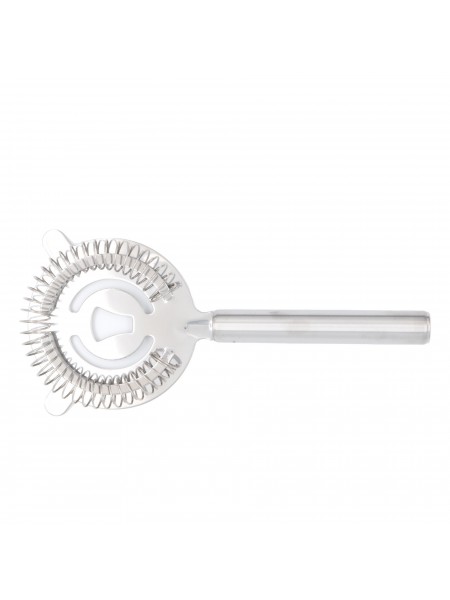 Стрейнер барный для коктейлей, 2 ушка, D=8 см, L=19,5 см, нерж. сталь, Henry. (12-088)