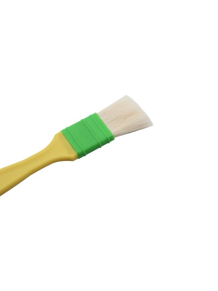 Кисть кондитерская, 3 см, натуральная щетина, пластиковая ручка, Henry. (12-867)