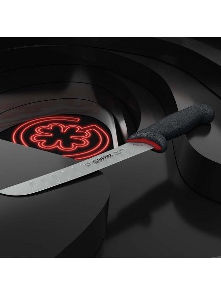 Нож обвалочный профессиональный, 15 см, для обвалки и разделки мяса, лезвие с желобками, ручка PrimeLine, Giesser. (12260 wwl 15)