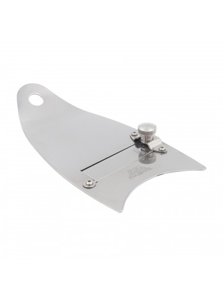 Слайсер нож для трюфеля, 17х8,5 см, терка, нержавеющая сталь, ручка нерж.сталь, Ilsa. (12340020IVV)