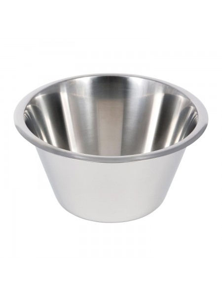 Миска коническая высокая, 22х12 см, 3 л, нержавеющая сталь, Paderno. (12580-24)