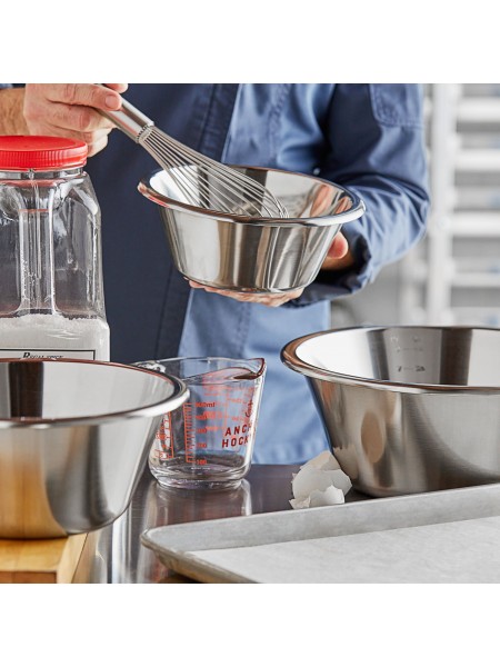 Миска коническая, 16,5х7,5 см, 1 л, нержавеющая сталь, Paderno. (12582-17)