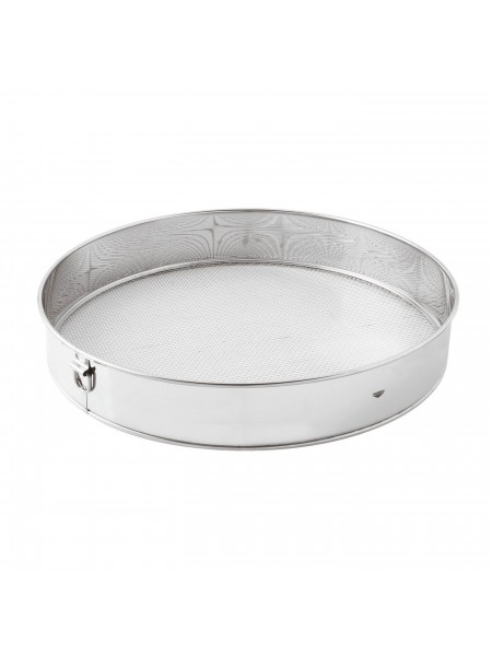 Сито ручное большое кухонное для просеивания муки, D-40 см, нержавеющая сталь, Paderno. (12605-40)