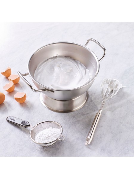 Сито кухонное для просеивания муки, нержавеющая сталь, D-7 см, ручка 12 см, Paderno. (12622-07)