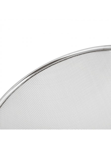 Сито кухонное поварское для просеивания муки, нержавеющая сталь, D-20 см, ручка 17 см, Paderno. (12622-20)