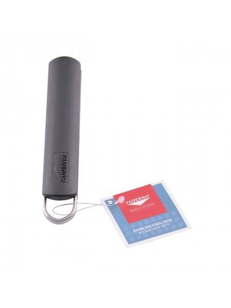 Сито поварское для процеживания, нержавеющая сталь, D-22х18см, пластиковая ручка 19 см, Paderno. (12630-22)