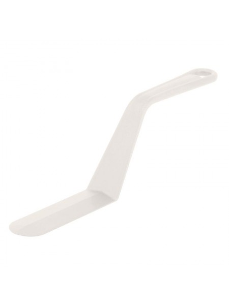 Лопатка кухонная пластиковая, рабочая поверхность 12х4см общ. L=30см, пластиковая ручка, Paderno. (12909-12)