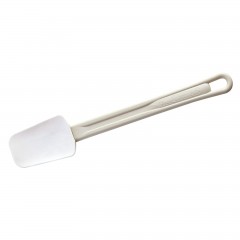 Лопатка кухонная, силиконовая, рабочая поверхность 9х5,5 см, общая L-33 см, пластиковая ручка, выдерживает +220C, Paderno. (12916-33)