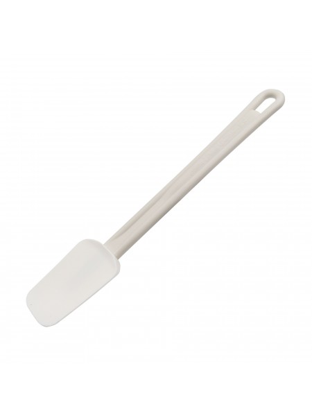 Лопатка кухонная, силиконовая, рабочая поверхность 9х5,5 см, общая L-33 см, пластиковая ручка, выдерживает +220C, Paderno. (12916-33)