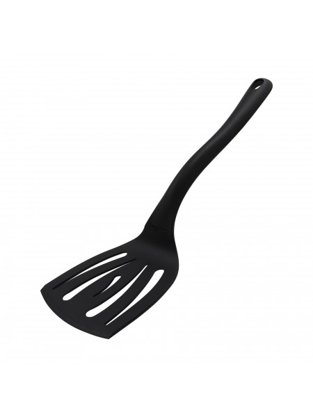 Лопатка перфорированная, пластиковая, рабочая поверхность 11х9.5см общ. L=35см, выдерживает +220C, Paderno. (12920-11)