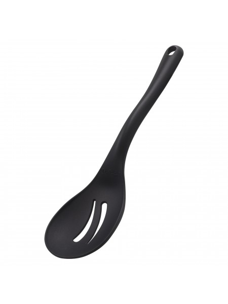 Ложка поварская гарнирная перфорированная, L= 35 см, пластик, выдерживает +220C, Paderno. (12920-16)