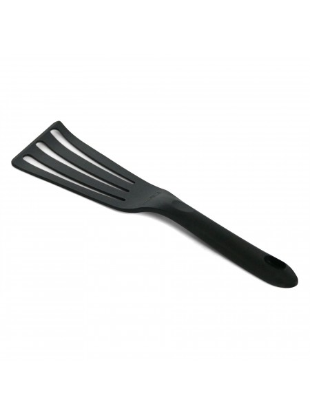 Лопатка перфорированная пластиковая, рабочая поверхность 14х7,5 см, L-30 см, выдерживает +220C, Paderno. (12921-05)
