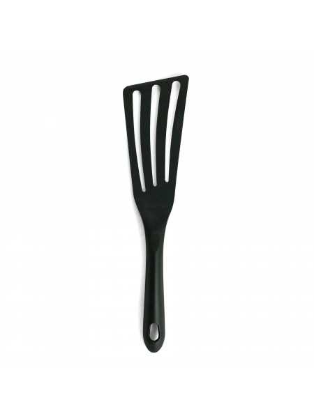 Лопатка перфорированная пластиковая, рабочая поверхность 14х7,5 см, L-30 см, выдерживает +220C, Paderno. (12921-05)