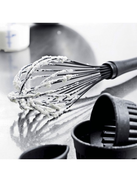 Венчик кухонный, 35 см, 8 спиц, нержавеющая сталь, с силиконовыми спицами, Paderno. (12926-35)