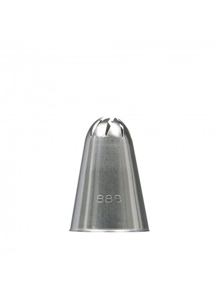 Насадка кондитерская, закрытая роза, 8 мм, нерж.сталь, Sam Un. (13-1707)