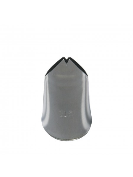 Насадка кондитерская, листик, 18 мм, нерж.сталь, Sam Un. (13-8763)