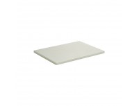 Белая кухонная разделочная доска профессиональная, 40х30х1,5 см, полипропилен, Matfer. (130044)