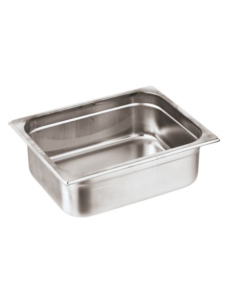 Гастроемкость 1/2-40 (32х26х4 см) нержавеющая сталь, Paderno. (14105-04)