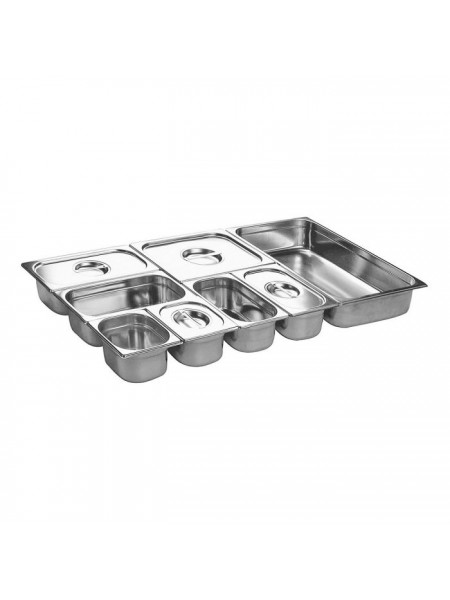 Гастроемкость 1/3-200 (32х18х20 см) 7,8 л, нержавеющая сталь, Paderno. (14107-20)