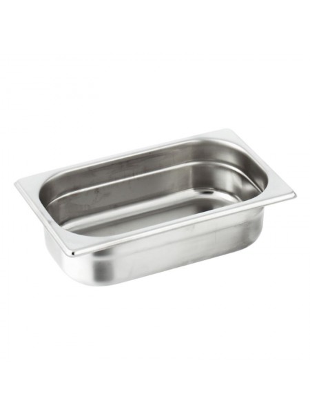 Гастроемкость 1/4-65 (26х16х6,5 см) нержавеющая сталь, Paderno. (14108-06)