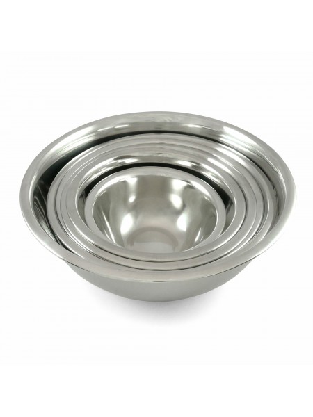 Миска кухонная, 34 см 6,5 л, нержавеющая сталь, Катунь. (15-0026)