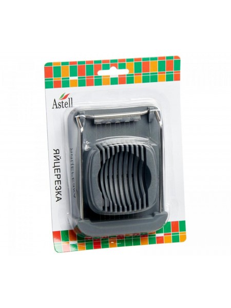 Яйцерезка ломтиками, 12х8,5 см, нерж.сталь, пластик, Astell. (15-003172)