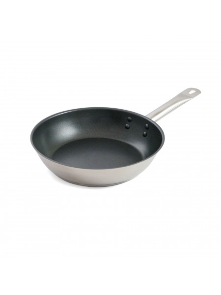 Сковорода, 26х5 см, нерж.сталь с антипригарным покрытием, Катунь. (15-004703)