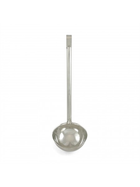 Половник для кухни профессиональный, D-13 см 0,46 л, L ручки 34 см, нерж.сталь, Катунь. (15-0051)