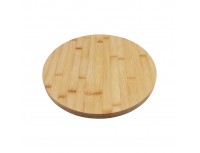 Сервировочная доска для пиццы с разметкой, бамбук, D-33, толщина 2 cм, Катунь. (15-006792)