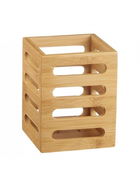 Органайзер кухонный, для столовых приборов, 10,5х10,5х13,5 см, бамбук, Катунь. (15-010797)