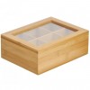 Коробка для чайных пакетиков, 21х16х7,5 см, бамбук, Катунь. (15-014181)