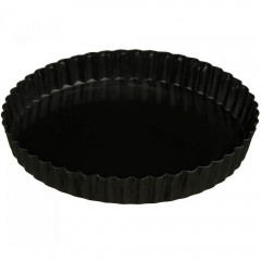 Кондитерская форма для выпечки со съемным дном, волнистый край, 24х3,5см, с антипригарным покрытием, Катунь. (15-015330)