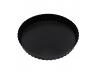 Кондитерская форма для выпечки со съемным дном, волнистый край, 24х3,5см, с антипригарным покрытием, Катунь. (15-015330)