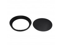 Кондитерская форма для выпечки со съемным дном, волнистый край, 24х3,5см, с антипригарным покрытием, Катунь. (15-015330)