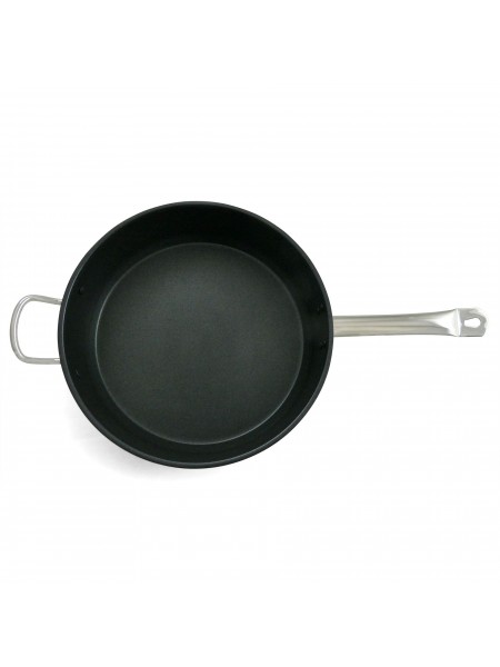 Сковорода глубокая, 32х8,5 см, нерж.сталь с антипригарным покрытием, Катунь. (15-018748)