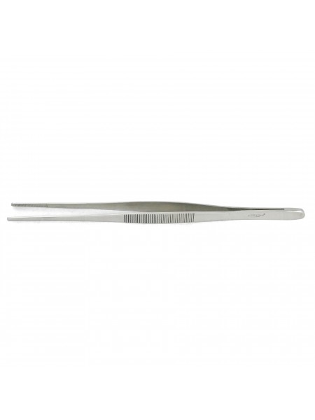 Кулинарный кухонный пинцет, 30 см, прямой, нержавеющая сталь, Катунь. (15-024355)