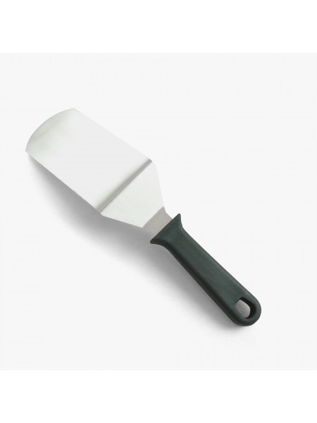 Лопатка кухонная, нержавеющая сталь, рабочая поверхность 15х7,6см, общ. L=32,5 см, пластиковая ручка, Катунь. (15-024957)